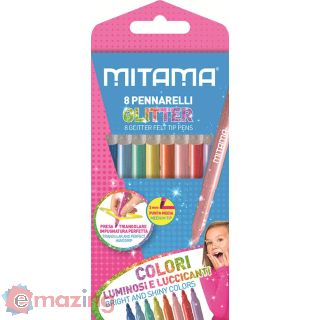 Pennarelli Mitama Glitter Pz. 8