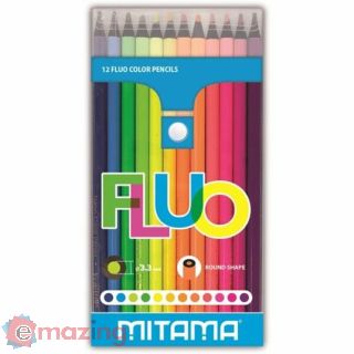 Mitama Pastelli Laccato Tondo Fluo Mina 3.3 12 Pz Mt