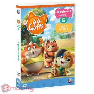 44 gatti vol.5. Il gatto volante. Con Card DVD