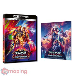 Thor. Love and Thunder Blu-ray + Blu-ray Ultra HD 4K + Card lenticolare