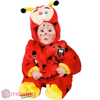 Vestito Carnevale Dolce Coccinella Età 3/12 Mesi COD. 2925