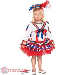 Vestito Carnevale Lady Marinaretta Baby Età 3/6 Anni COD. 28034