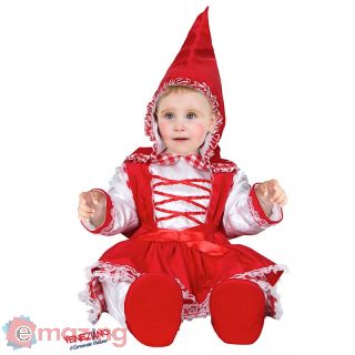 Costume di Carnevale Cappuccetto Rosso 3/12 Mesi COD. 54185