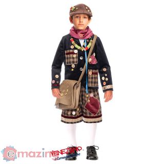 Vestito Carnevale Sarto Prestige Bimbo Età 3/6 Anni COD. 57136