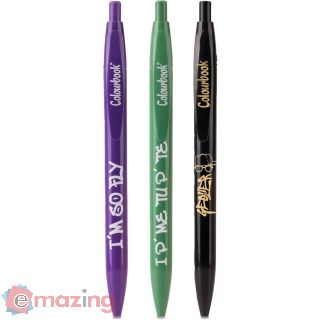 Geolier Penna a Sfera Nera-Blu 3 Modelli Assortiti