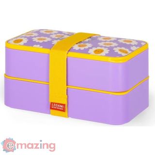 Legami - Porta Pranzo, Lunch Box con 3 Posate Incluse, Contenitore Porta Pranzo, Capacità 1200 Ml