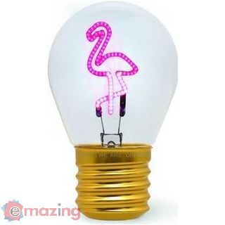 Legami Bulb Fiction – Lampada da Tavolo – Flamingo