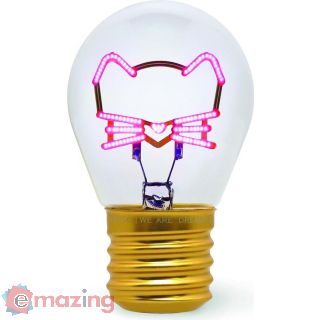 Bulb Fiction - Lightbulb-shaped Table Lamp - Lampada Kitty Gatto
