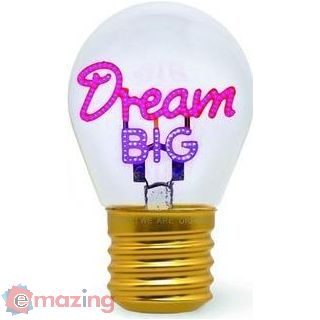 Legami Bulb Fiction – Lampada da Tavolo – Dream Big