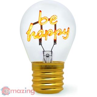 Legami Bulb Fiction – Lampada da Tavolo – Be Happy
