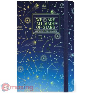 Quaderno a Righe - Photo Notebook - Medium - Stars