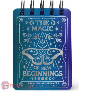 Blocco Spiralato a Righe - Spiral Notepad - Mini - Moth
