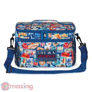 Lunch Bag - Travel - Stickers - 7,7 L