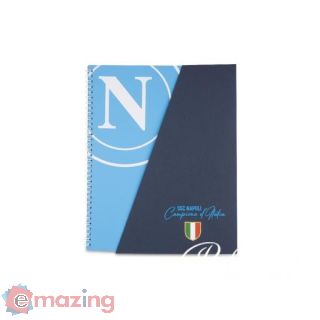 Quaderno Spiralato A4 Righe 1R SSC Napoli
