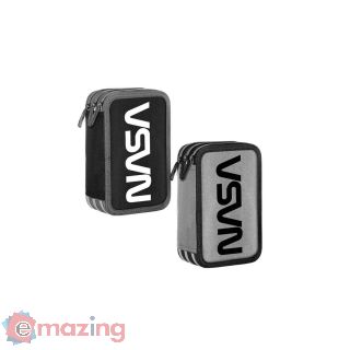 Astuccio quadrato Nasa camouflage nero