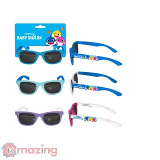 Occhiali da sole baby shark assortiti