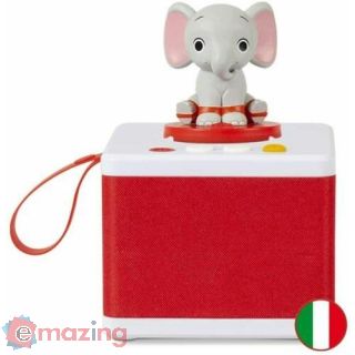 Raccontastorie Faba Starter Set - Cantastorie per Bambini, Cassa Audio con Personaggio Sonoro Ele L'elefante, Gioco Educativo