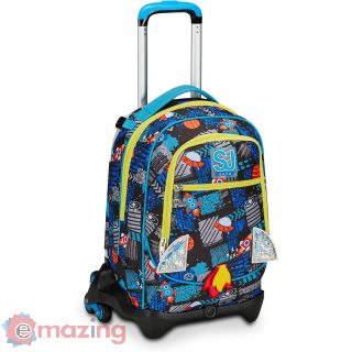 Trolley Seven SJ Gang Go to Space 3 Ruote