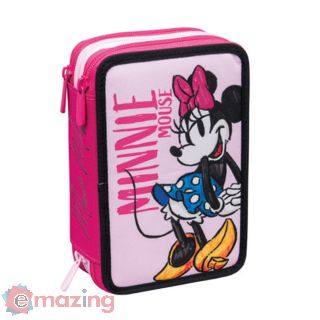 Astuccio Minnie 3 Zip completo di 44 accessori
