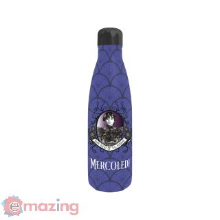 Borraccia termica Mercoledì, 500 ml in acciaio - Seven