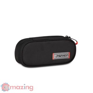 Astuccio Portapenne Seven Round Plus Freethink Unisex Nero