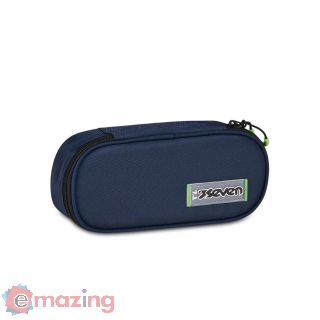 Astuccio Portapenne Seven Round Plus Freethink Unisex Blu