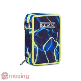 Astuccio Seven 3 Zip Electricvibe Boy