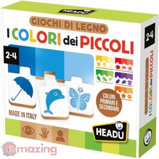 Headu - I Colori dei Piccoli - Colori e Gradazioni per I Piccoli, Gioco Educativo per Bambini Dai 2 Ai 4 Anni