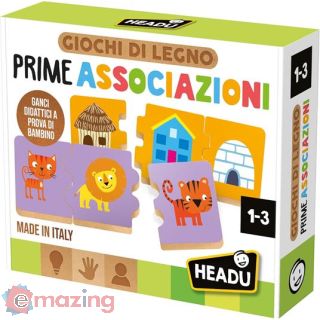 Headu - Le Mie Primissime Associazioni - Tocca e Scopri I Numeri e Le Quantità, Bambini 3-6 Anni