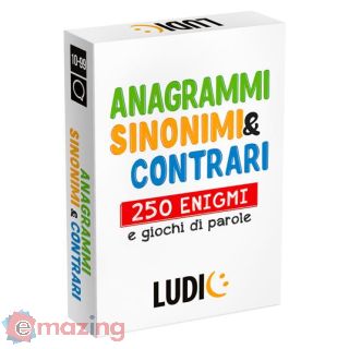 Brain Cards Anagrammi Sinonimi e Contrari