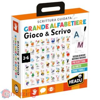 Scrittura Guidata Grande Alfabetiere