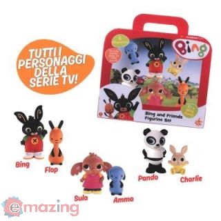 Bing Set 6 Personaggi Scatola con Maniglia