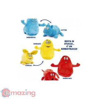 Peluche Barbapa Trasformabile Assortiti
