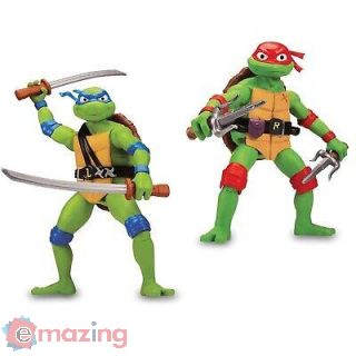 Tartarughe Ninja Leonardo o Raffaello Gigante 30 Cm Assortita 1 solo pezzo
