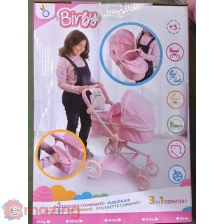 Passeggino Combinato 3in1 Comfort Rosa