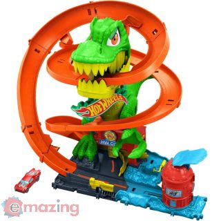 Pista T-rex Battaglia Infuocata + Auto