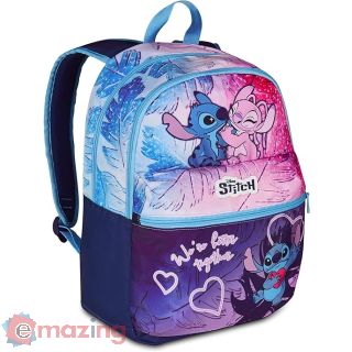 Zaino Doppio Scomparto Lilo e Stitch