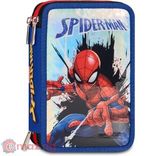 Spider-man Astuccio 3 Zip