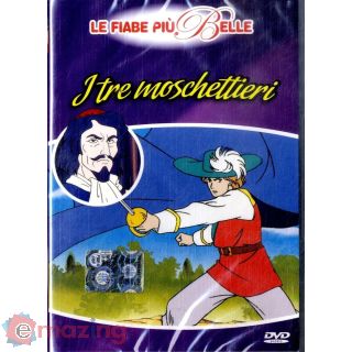 DVD LE FIABE PIÙ BELLE I TRE MOSCHETTIERI
