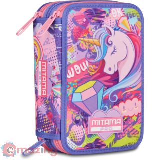 Astuccio 3 Zip con Corredo Mitama Pro Fairyunicorn - 65635