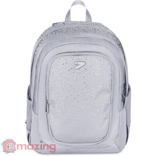 Zaino Tech Bianco Brillantinato