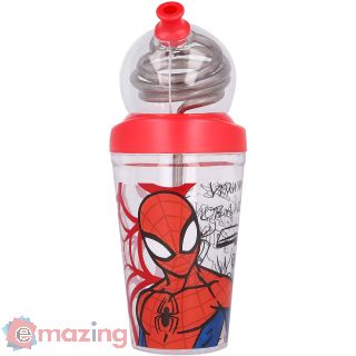 Bicchiere Looping 420 ml Spiderman Urban Web