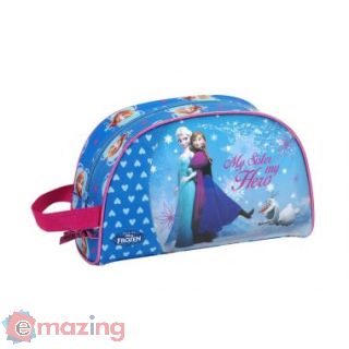 Frozen la Regina Delle Nevi Elsa Anna Disney - Borsello Beauty Case Portatutto