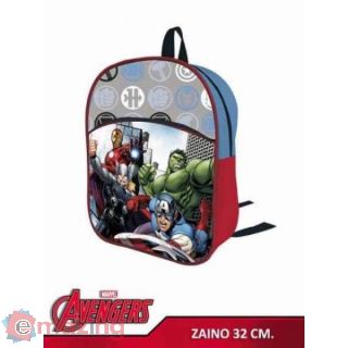 Zaino Avengers Asilo Con Tasca 2 ZIP