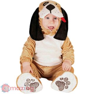 Vestito Cane Pluto Marrone Taglia 12/18 Mesi