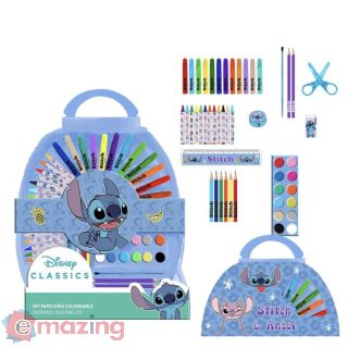 Valigetta disegno completa Lilo e Stitch disney 50 pezzi