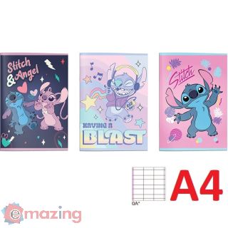 Quaderno a Righe A Lilo e Stitch 1 e 2 elementare assortiti