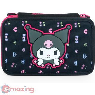Kuromi astuccio 3 zip