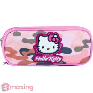 Hello kitty astuccio ovale triplo