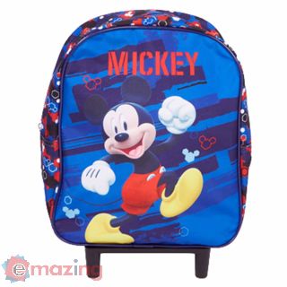 Zaino asilo trolley Mickey Mouse 28 cm